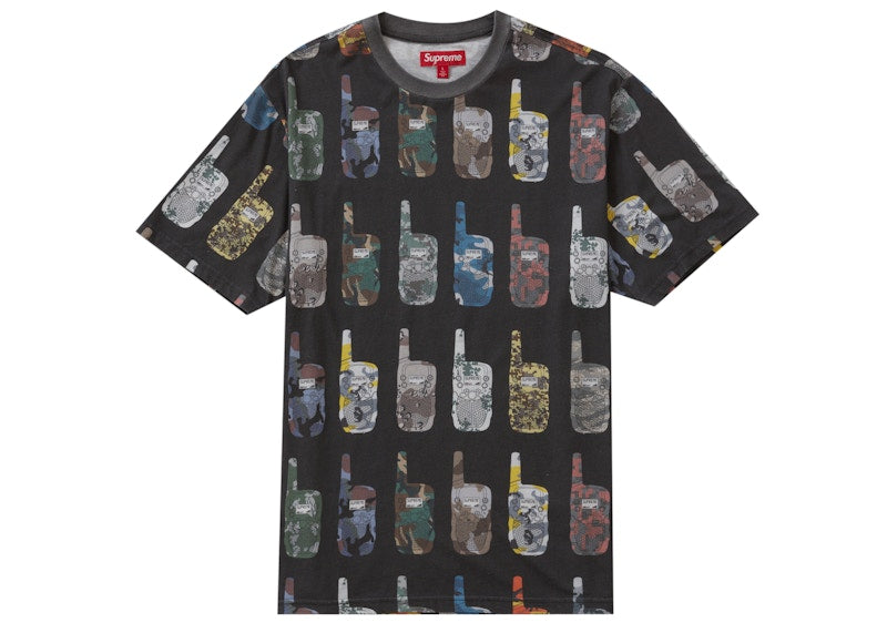 Supreme Walkie Talkie S/S Top Black