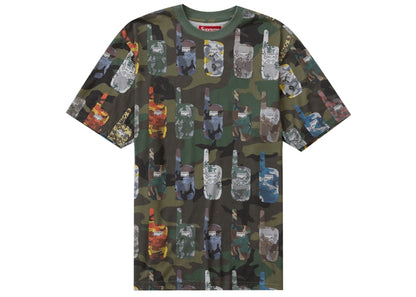 Supreme Walkie Talkie S/S Top Woodland Camo