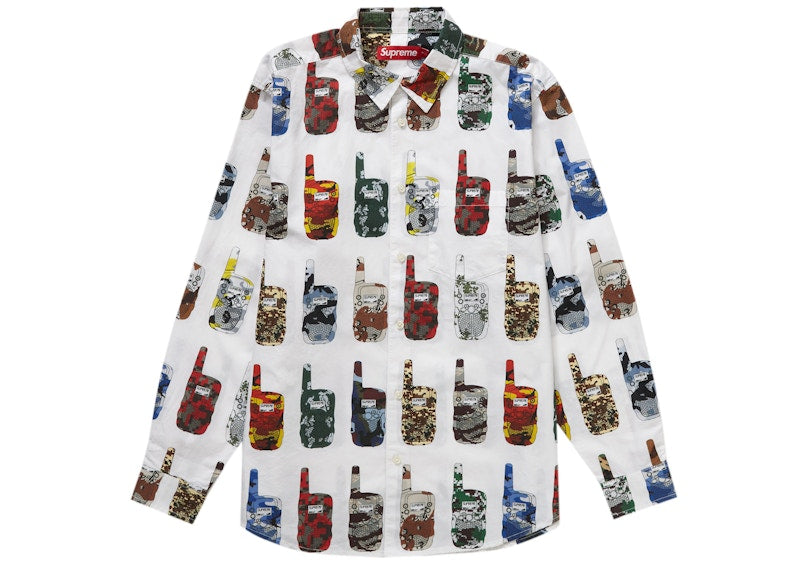 Supreme Walkie Talkie Shirt White