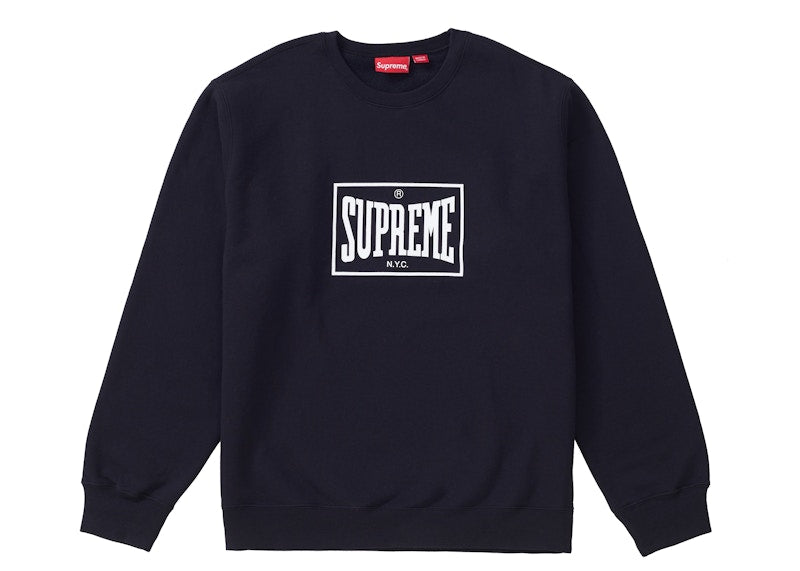 Supreme Warm Up Crewneck Black
