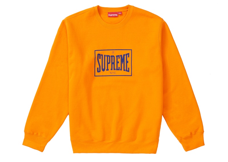 Supreme Warm Up Crewneck Orange