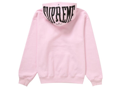 Supreme Warm Up Hooded Sweatshirt (SS24) Light Pink