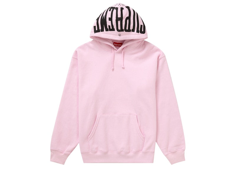 Supreme Warm Up Hooded Sweatshirt (SS24) Light Pink