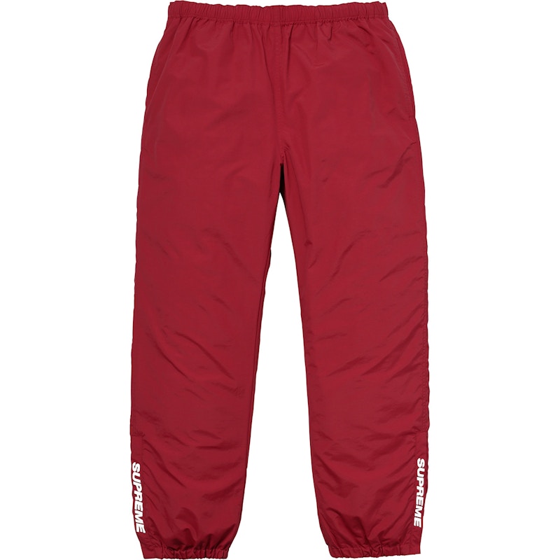 Supreme Warm Up Pant Dark Red