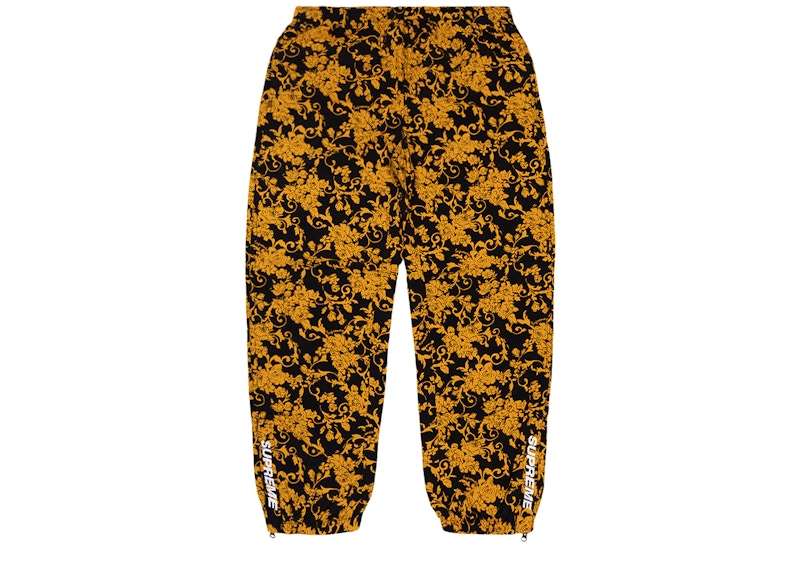 Supreme Warm Up Pant Black Floral