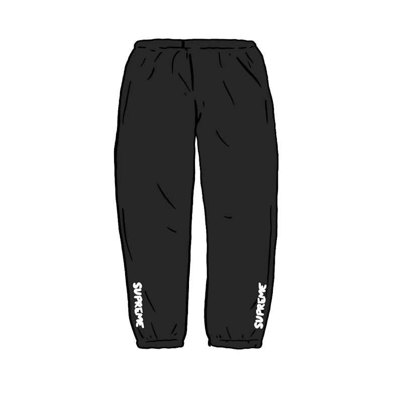 Supreme Warm Up Pant Black