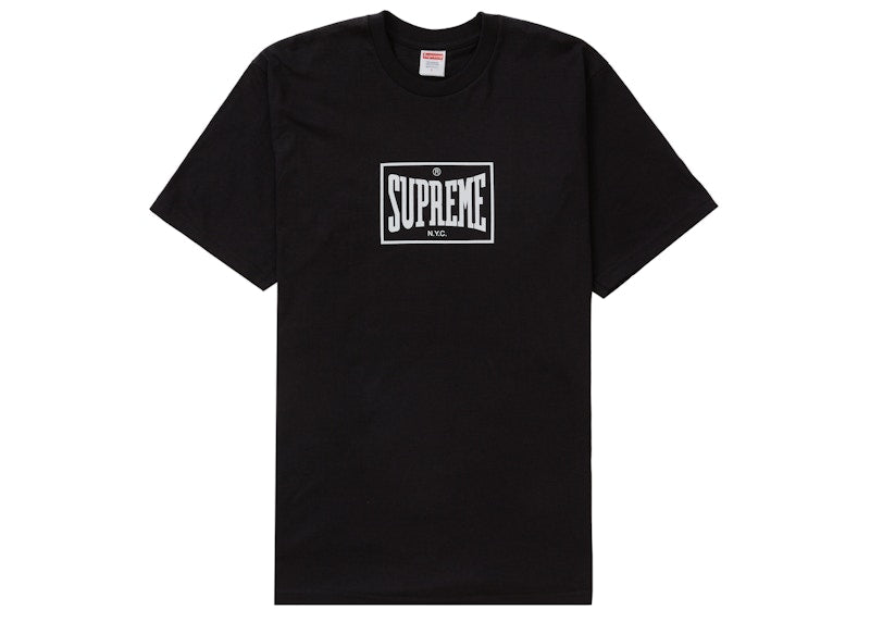 Supreme Warm Up Tee Black