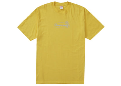 Supreme Warning Tee Yellow