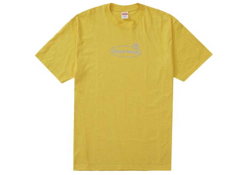 Supreme Warning Tee Yellow