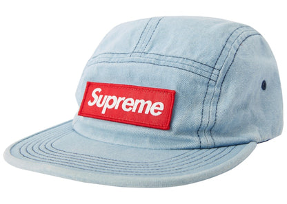 Supreme Washed Chino Twill Camp Cap (FW18) Denim