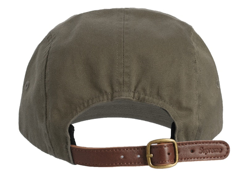 Supreme Washed Chino Twill Camp Cap (FW20) Olive