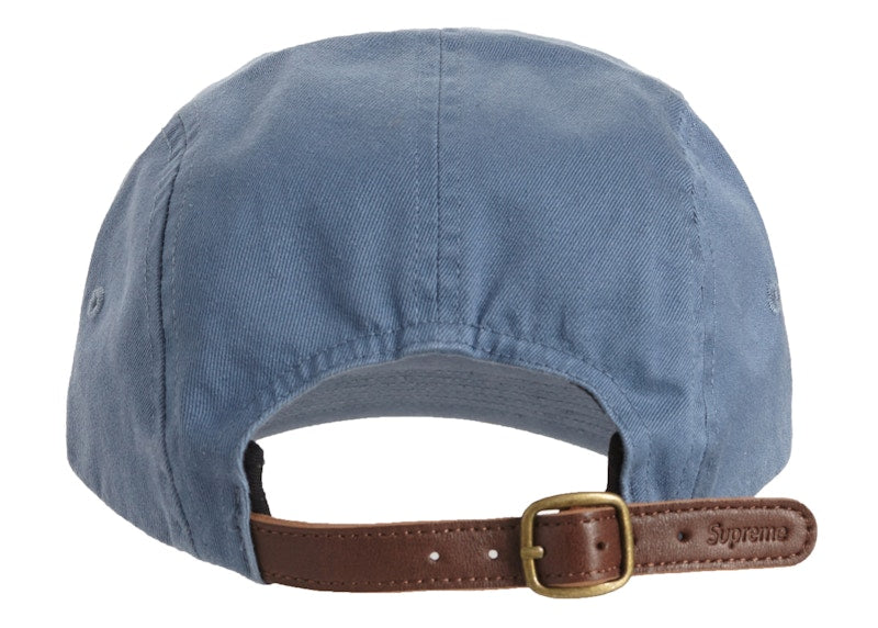 Supreme Washed Chino Twill Camp Cap (FW20) Slate