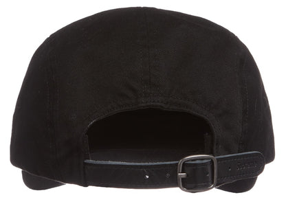 Supreme Washed Chino Twill Camp Cap (FW21) Black