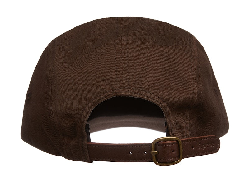 Supreme Washed Chino Twill Camp Cap (FW21) Brown