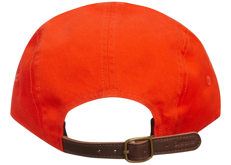 Supreme Washed Chino Twill Camp Cap (FW22) Orange