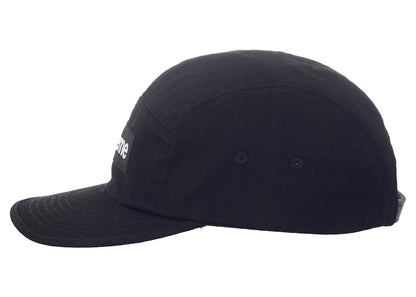 Supreme Washed Chino Twill Camp Cap (FW23) Black