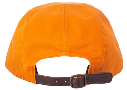 Supreme Washed Chino Twill Camp Cap (FW23) Light Orange