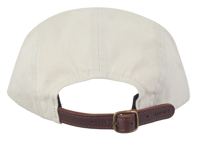 Supreme Washed Chino Twill Camp Cap (FW23) Natural