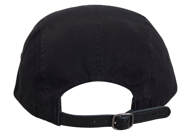 Supreme Washed Chino Twill Camp Cap (FW24) Black