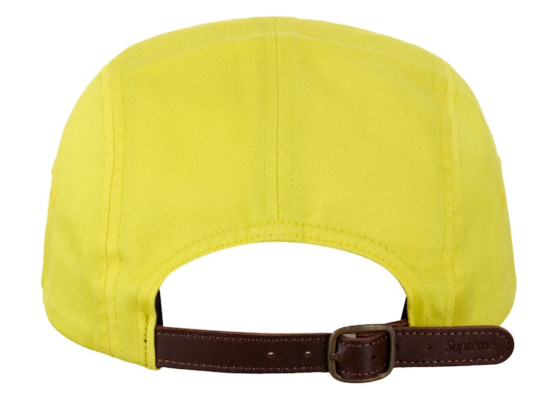 Supreme Washed Chino Twill Camp Cap (FW24) Yellow