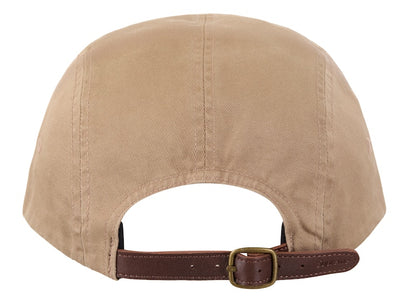 Supreme Washed Chino Twill Camp Cap (FW24) Tan