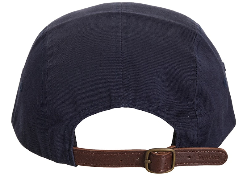 Supreme Washed Chino Twill Camp Cap (FW24) Navy