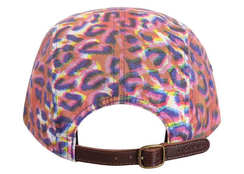 Supreme Washed Chino Twill Camp Cap (FW24) Leopard