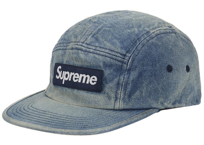 Supreme Washed Chino Twill Camp Cap (FW25) Denim