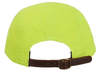 Supreme Washed Chino Twill Camp Cap (FW25) Fluorescent Green