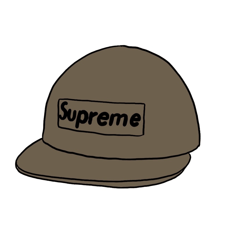 Supreme Washed Chino Twill Camp Cap (SS20) Olive