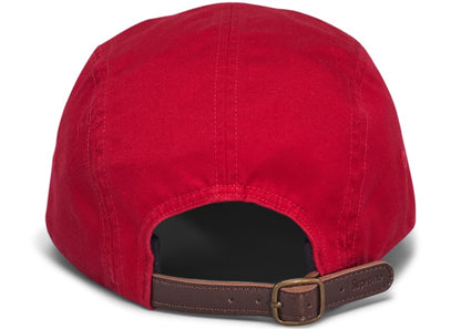 Supreme Washed Chino Twill Camp Cap (SS21) Red