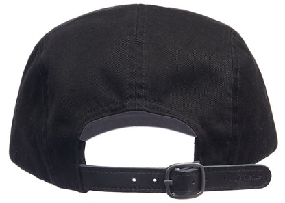 Supreme Washed Chino Twill Camp Cap Cap (SS22) Black
