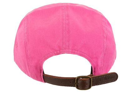 Supreme Washed Chino Twill Camp Cap (SS23) Pink