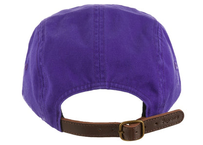 Supreme Washed Chino Twill Camp Cap (SS23) Purple