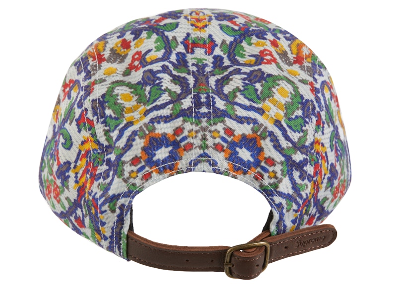 Supreme Washed Chino Twill Camp Cap (SS23) Tapestry
