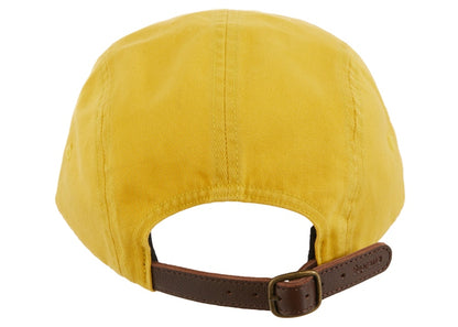 Supreme Washed Chino Twill Camp Cap (SS23) Yellow