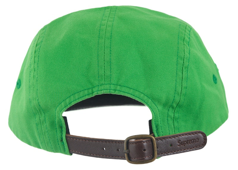 Supreme Washed Chino Twill Camp Cap (SS24) Green