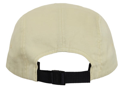 Supreme Washed Chino Twill Camp Cap (SS24) Light Yellow