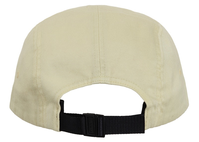Supreme Washed Chino Twill Camp Cap (SS24) Light Yellow