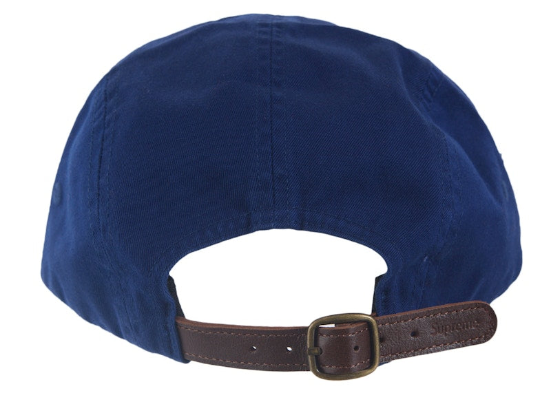 Supreme Washed Chino Twill Camp Cap (SS24) Navy