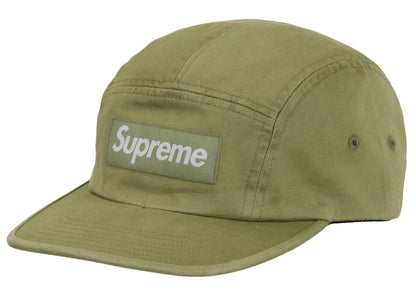Supreme Washed Chino Twill Camp Cap (SS24) Olive
