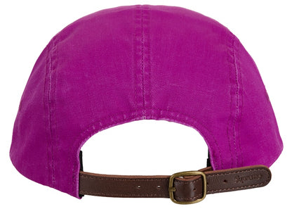 Supreme Washed Chino Twill Camp Cap (SS25) Purple