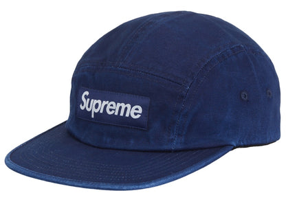 Supreme Washed Chino Twill Camp Cap (SS25) Royal