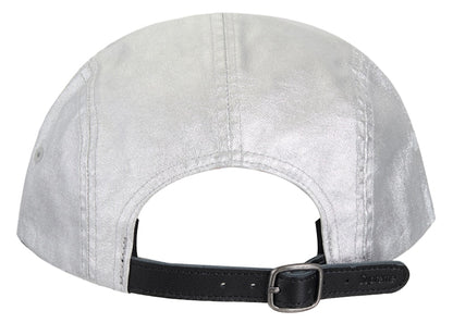 Supreme Washed Chino Twill Camp Cap (SS25) Silver