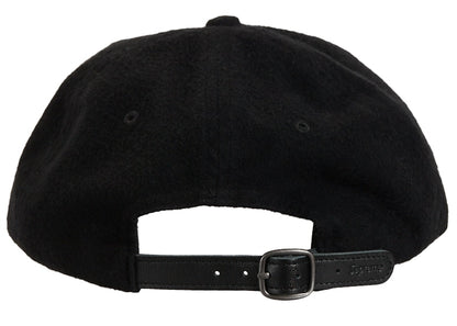 Supreme Washed Flannel 6-Panel Black