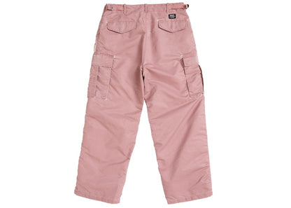 Supreme Washed Flight Satin Cargo Pant Dusty Pink
