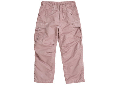 Supreme Washed Flight Satin Cargo Pant Dusty Pink