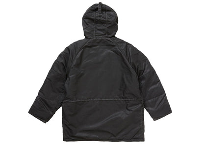 Supreme Washed Flight Satin N-3B Parka Black