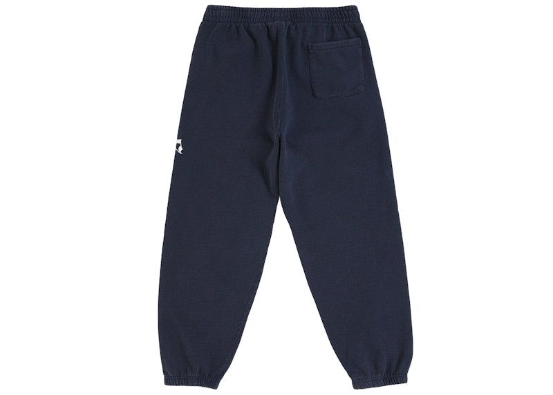Supreme Washed Old English Sweatpant Navy