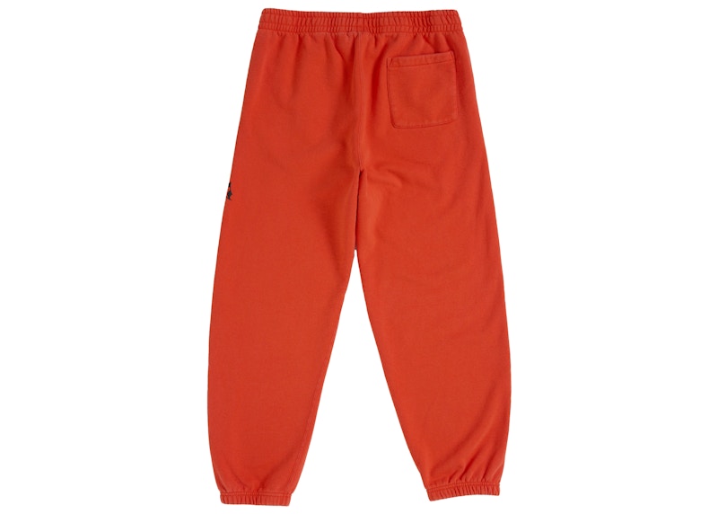 Supreme Washed Old English Sweatpant Orange